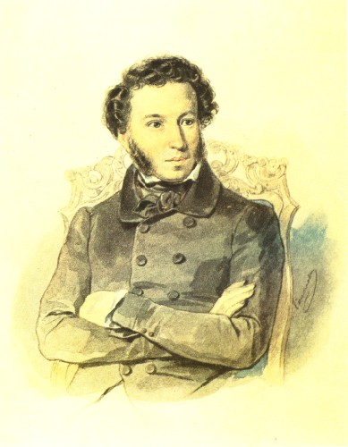 П.Ф.Соколов. Портрет Пушкина 1836 г.